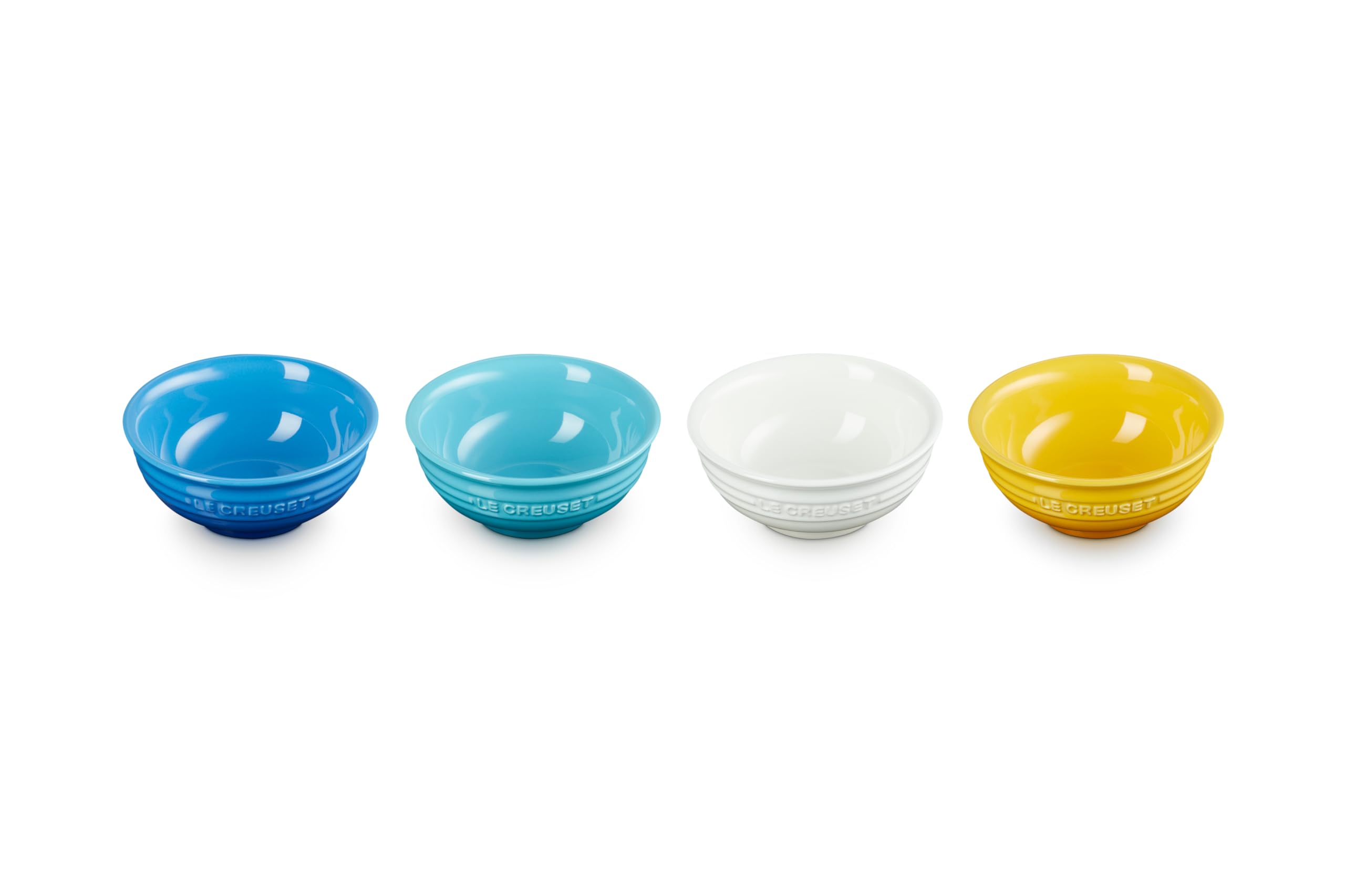 le-creuset-satz-mit-4-mini-schalen-riviera-kollektion-180-ml image 1
