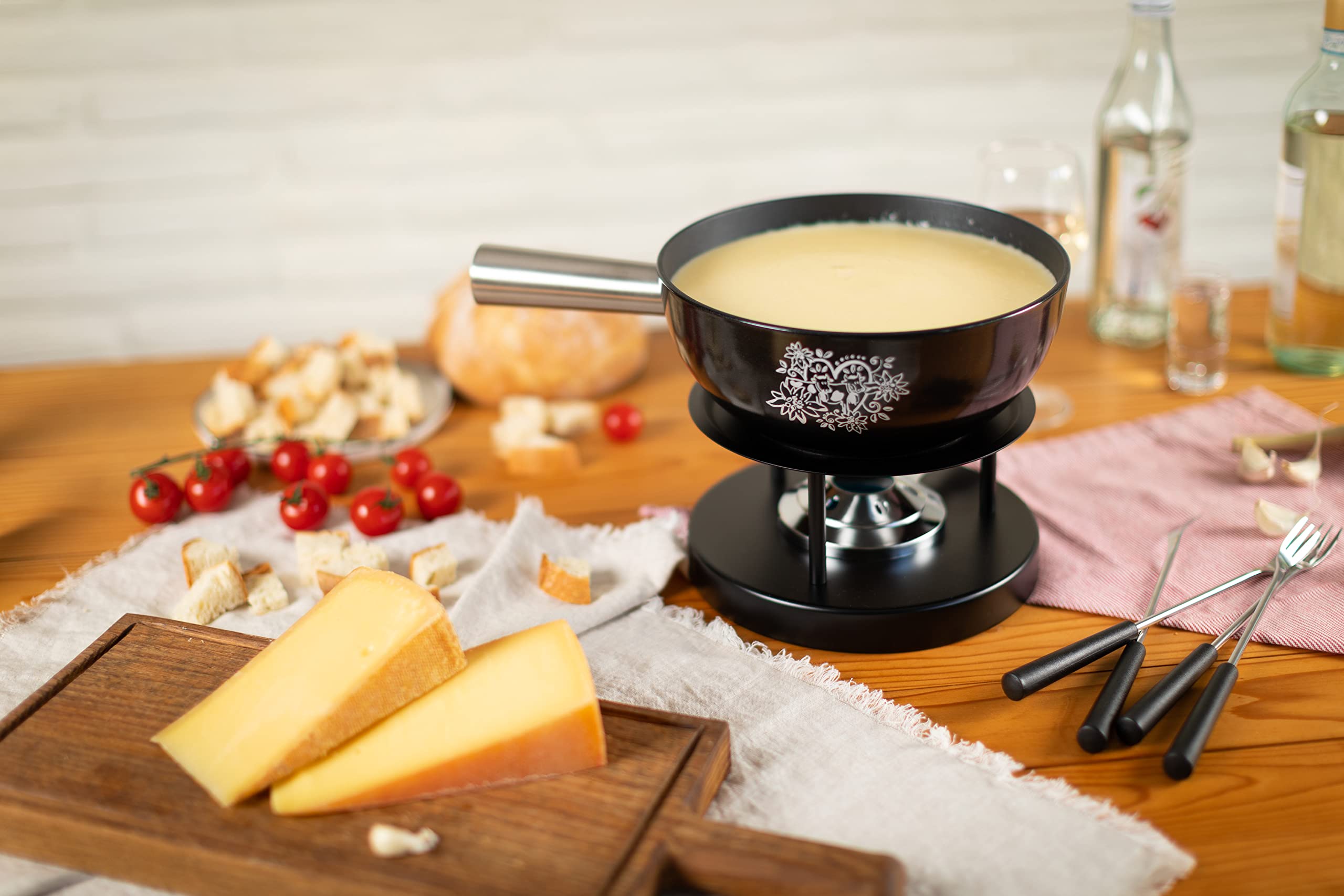 kuhn-rikon-k-sefondue-set-alpenliebe-22-cm-aluminium-mit-rechaud image 3