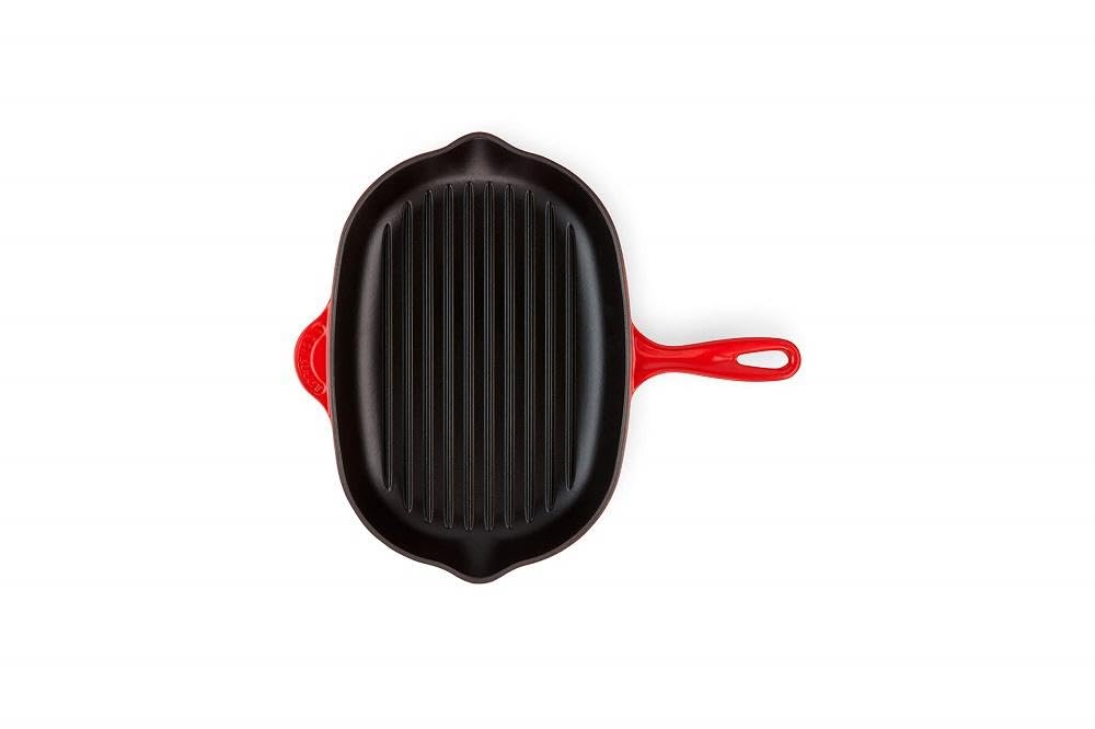 le-creuset-signature-ovale-grillpfanne-gusseisen-32-cm-kirschrot image 4
