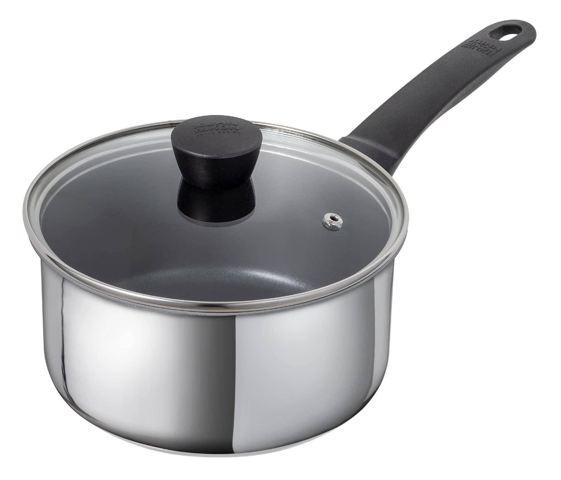 kuhn-rikon-classic-stielkasserolle-mit-deckel-beschichtet-3-liter-20-cm-induktio image 1