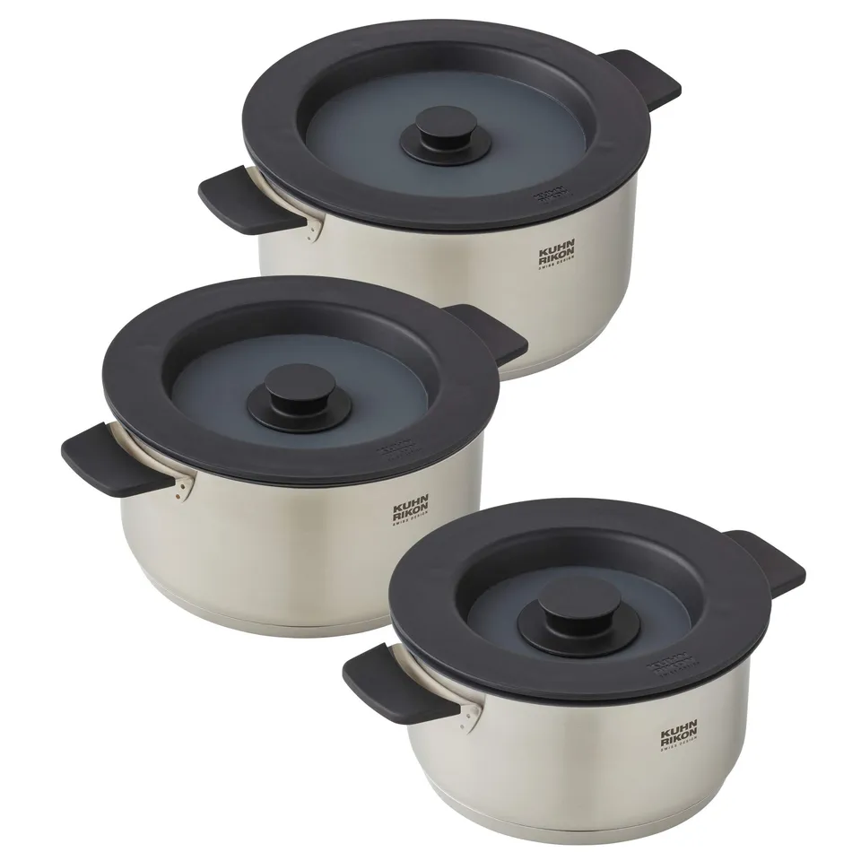 kuhn-rikon-smart-compact-kochtopf-set-3-teilig-1-5-3-5-l-edelstahl-induktion image 1