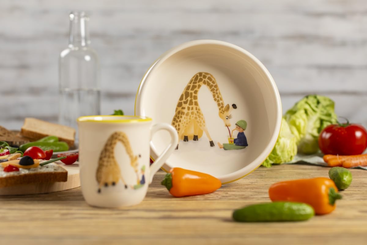 kuhn-rikon-kindertasse-giraffe-handbemalte-keramik-tasse-f-r-kinder-250-ml image 5