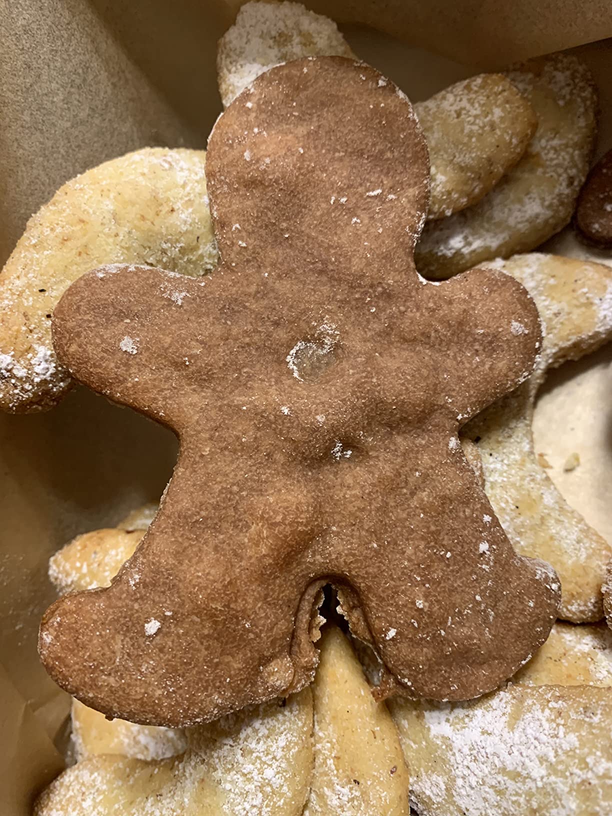 Weihnachtsbäckerei mit den Enkeln