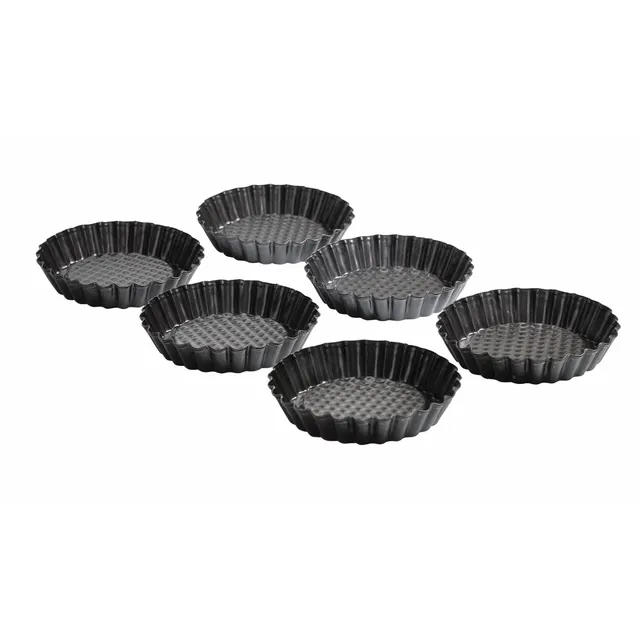 kaiser-classic-mini-torteletts-6-st-ck-10-cm-tarteform-t-rtchenf-rmchen-antihaft image 1