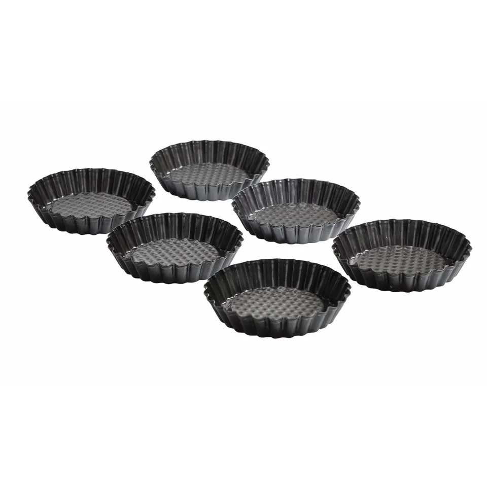 kaiser-classic-mini-torteletts-6-st-ck-10-cm-tarteform-t-rtchenf-rmchen-antihaft image 1