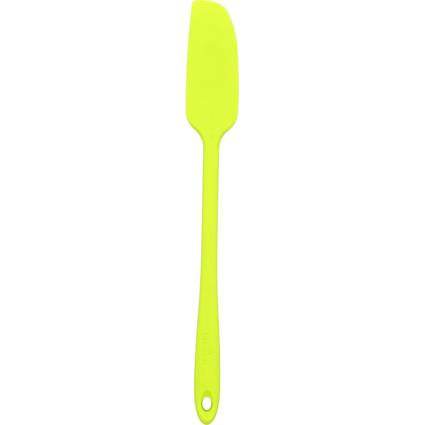 birkmann-teigschaber-schmal-lemon-green-27-5x3-5-cm-silikon-mit-metallkern image 1