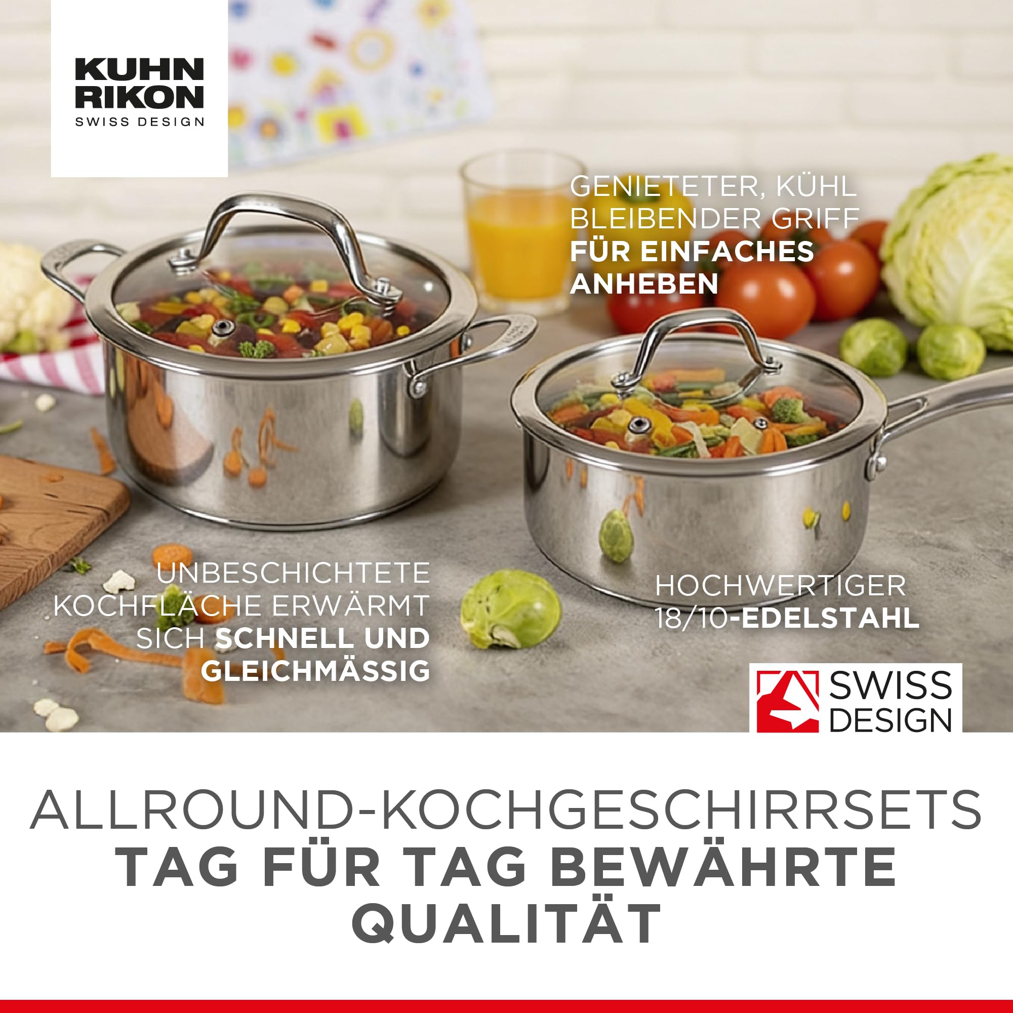 kuhn-rikon-allround-2er-set-stielkasserolle-1-5-l-kochtopf-2-3-l-mit-glasdeckel- image 3