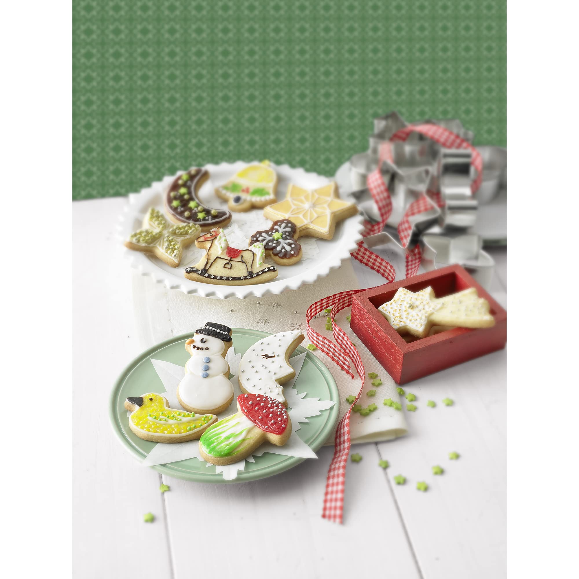 kaiser-ausstechformen-weihnachten-25-teilig-pl-tzchen-ausstecher-aus-stahlblech- image 4