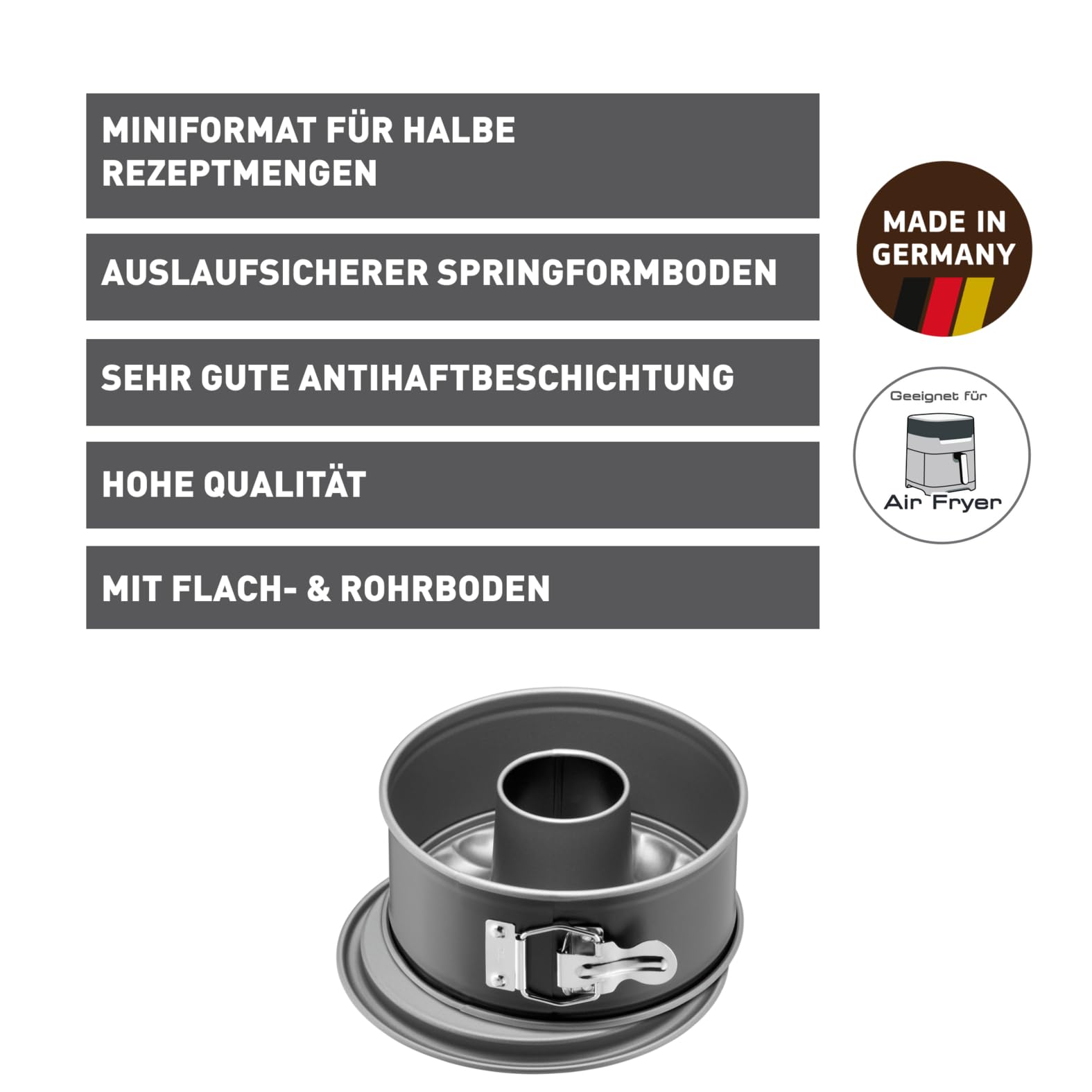 kaiser-inspiration-mini-springform-18-cm-mit-flach-und-rohrboden image 2