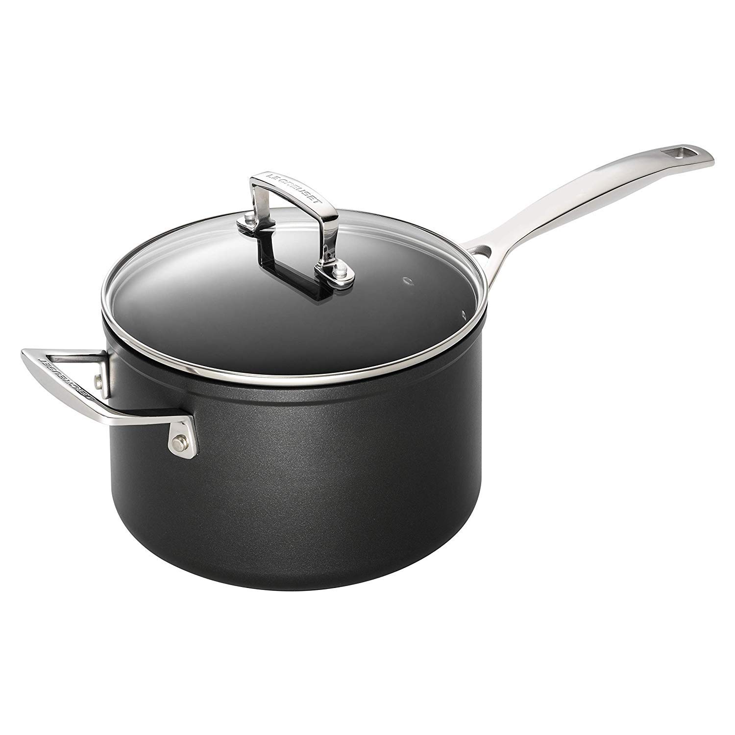 le-creuset-toughened-nonstick-pro-stielkasserolle-18-cm-schwarz image 3