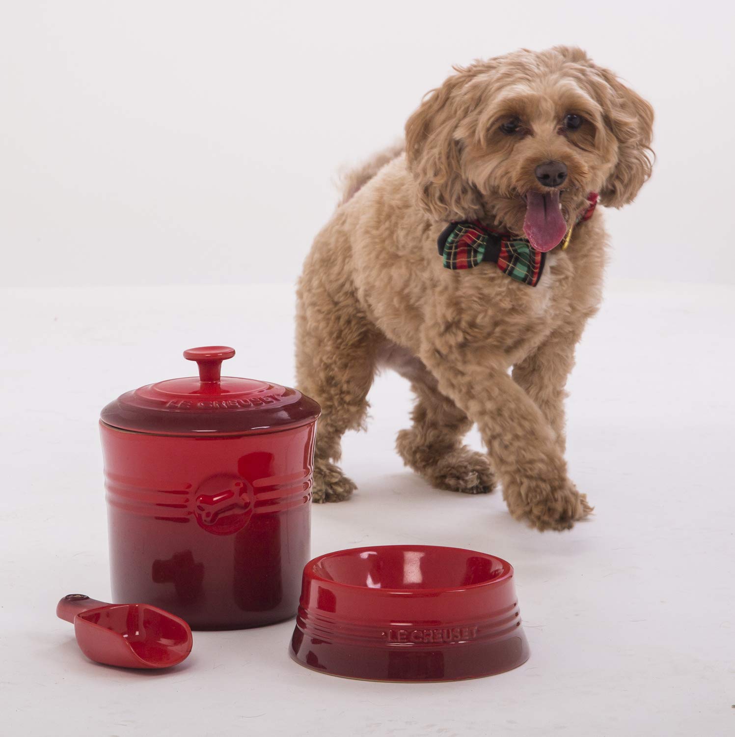 le-creuset-futternapf-aus-steinzeug-gr-e-l-850-ml-ofenrot image 2