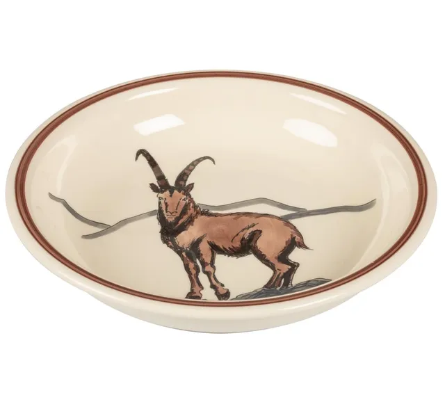 kuhn-rikon-steinbock-suppenteller-keramik-21-cm image 1