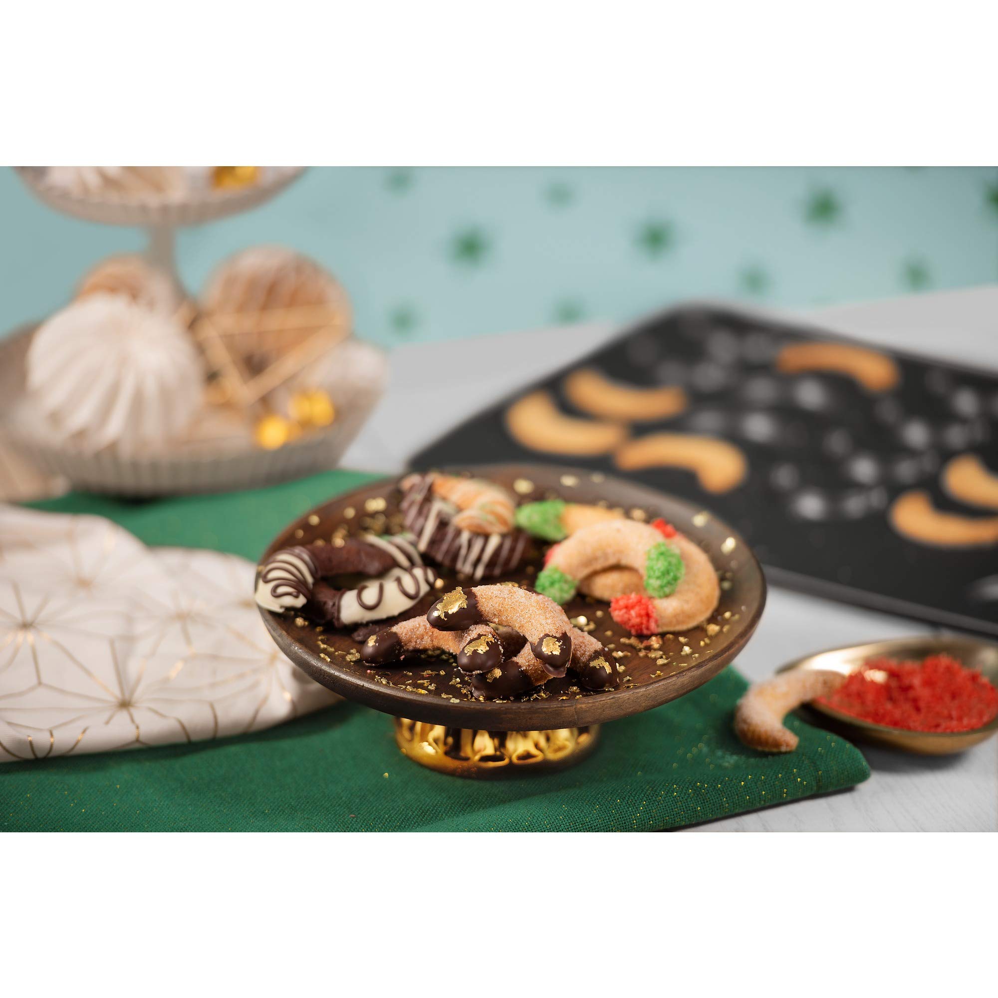 original-kaiser-vanillekipferl-backblech-f-r-28-kipferl-antihaftbeschichtet image 2