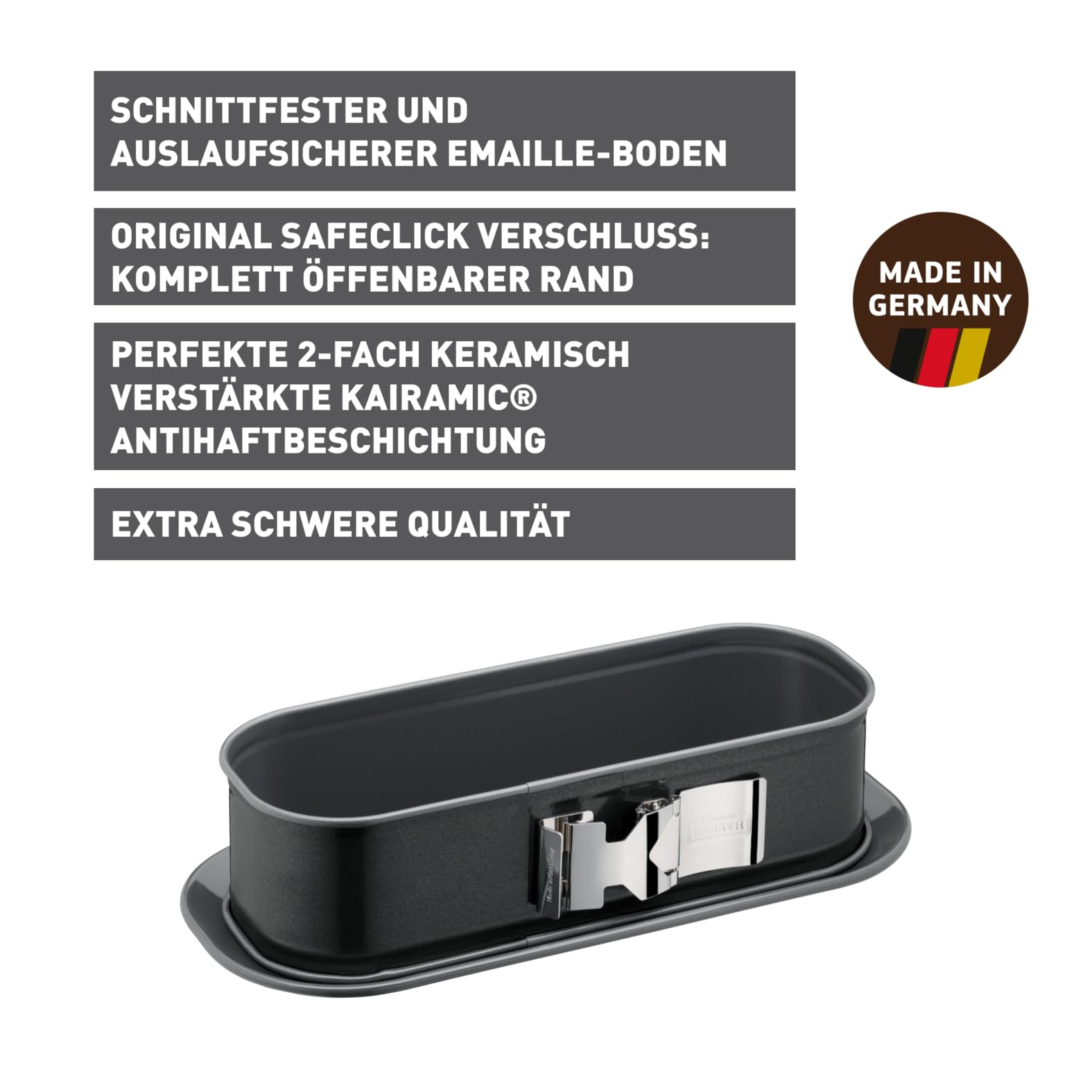 original-kaiser-la-forme-plus-k-nigskuchen-springform-eckig-30-x-11-cm image 2