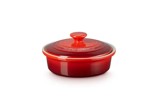 le-creuset-ofenk-seform-mit-deckel-steinzeug-kirschrot image 1