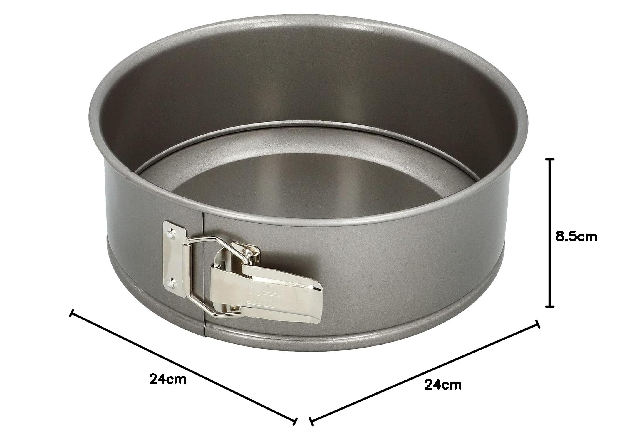 birkmann-baker-s-best-springform-24-cm-karbonstahl-antihaft-anthrazit image 3