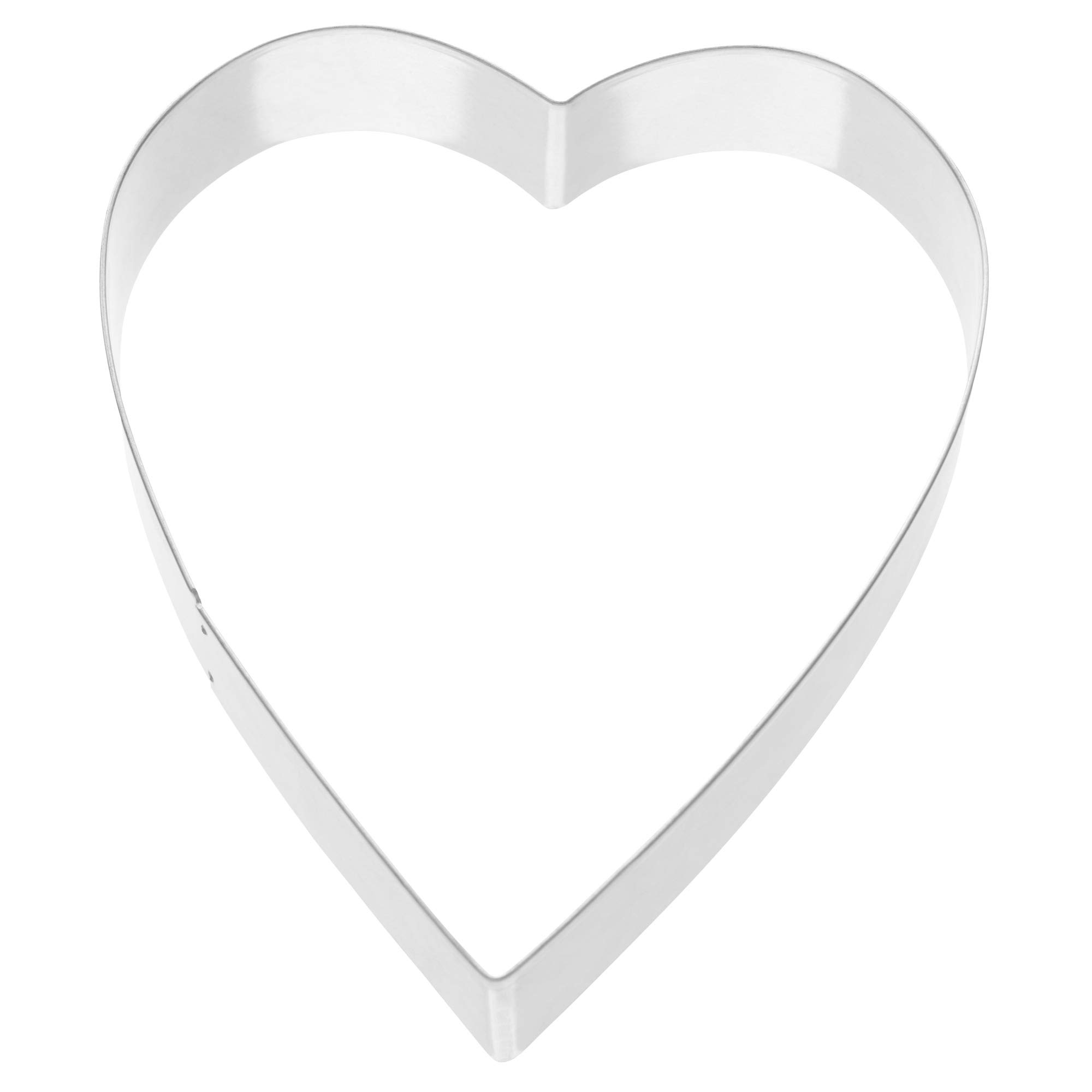 kaiser-lebkuchen-ausstechform-herz-12-x-10-x-2-5-cm-edelstahl image 1