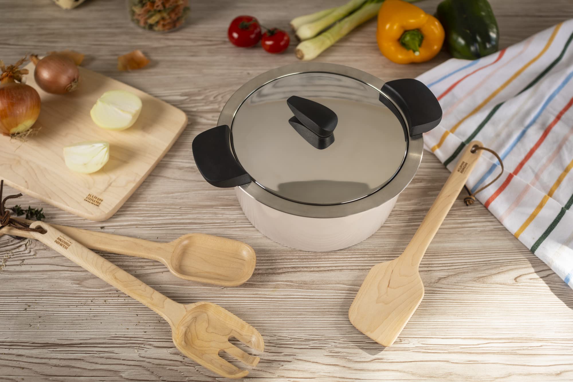 kuhn-rikon-hotpan-kochtopf-mit-thermosch-ssel-3-0-l-22-cm-sand-edelstahl image 4