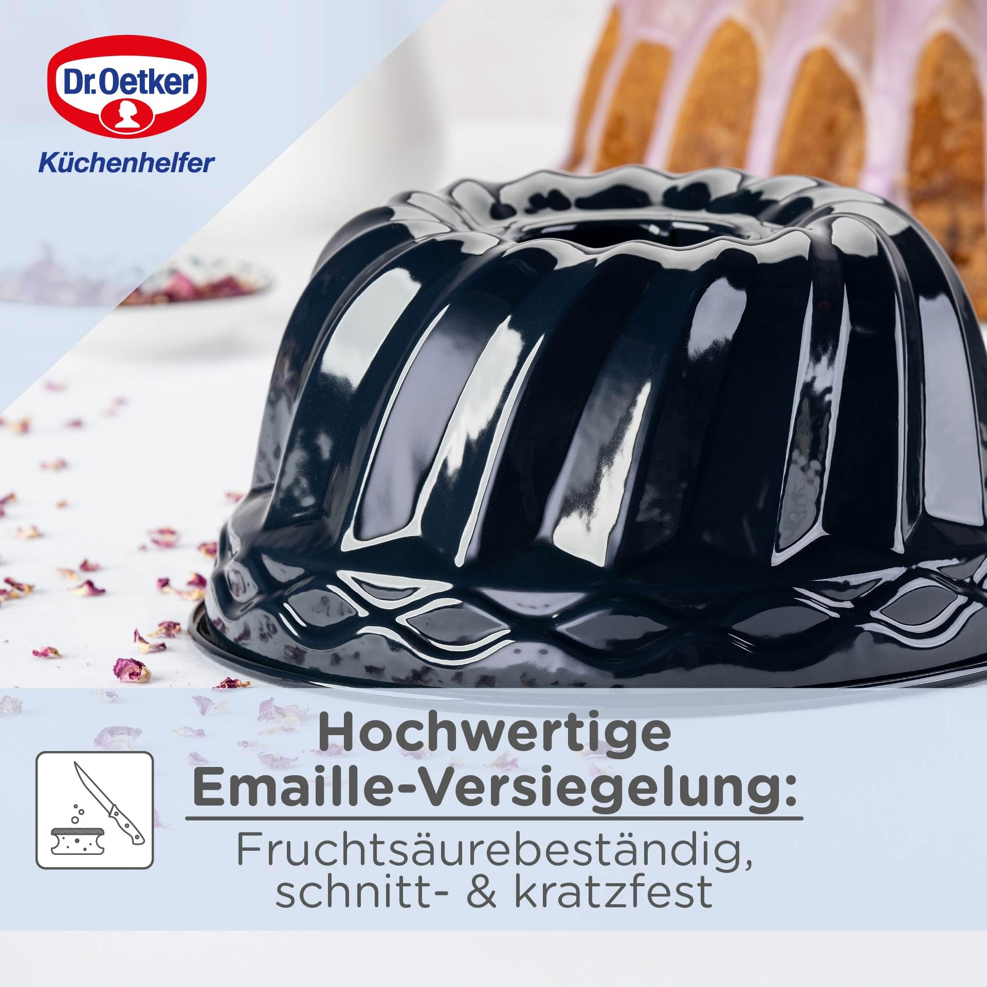 dr-oetker-gugelhupf-backform-24-cm-back-liebe-emaille-dunkelblau-schnitt-und-kra image 3