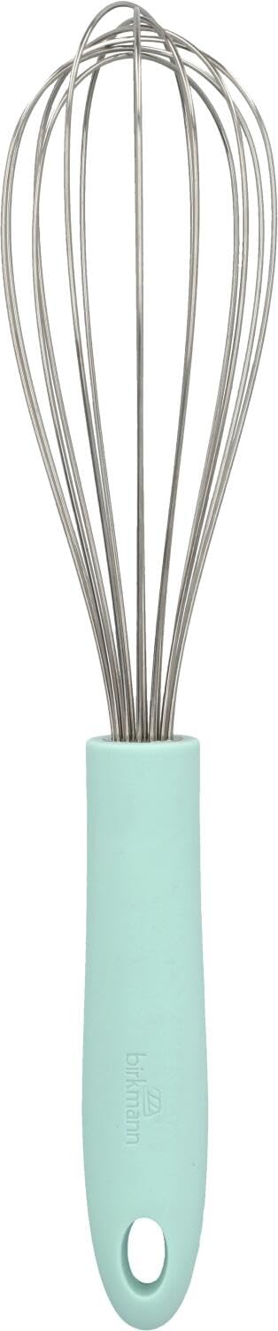 birkmann-schneebesen-seagrass-green-29-cm-edelstahl-mit-silikongriff image 1