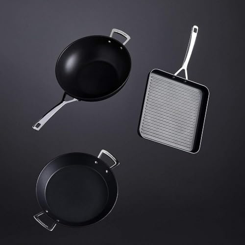 le-creuset-aluminium-antihaft-paellapfanne-32-cm-anthrazit-silber-induktion image 8