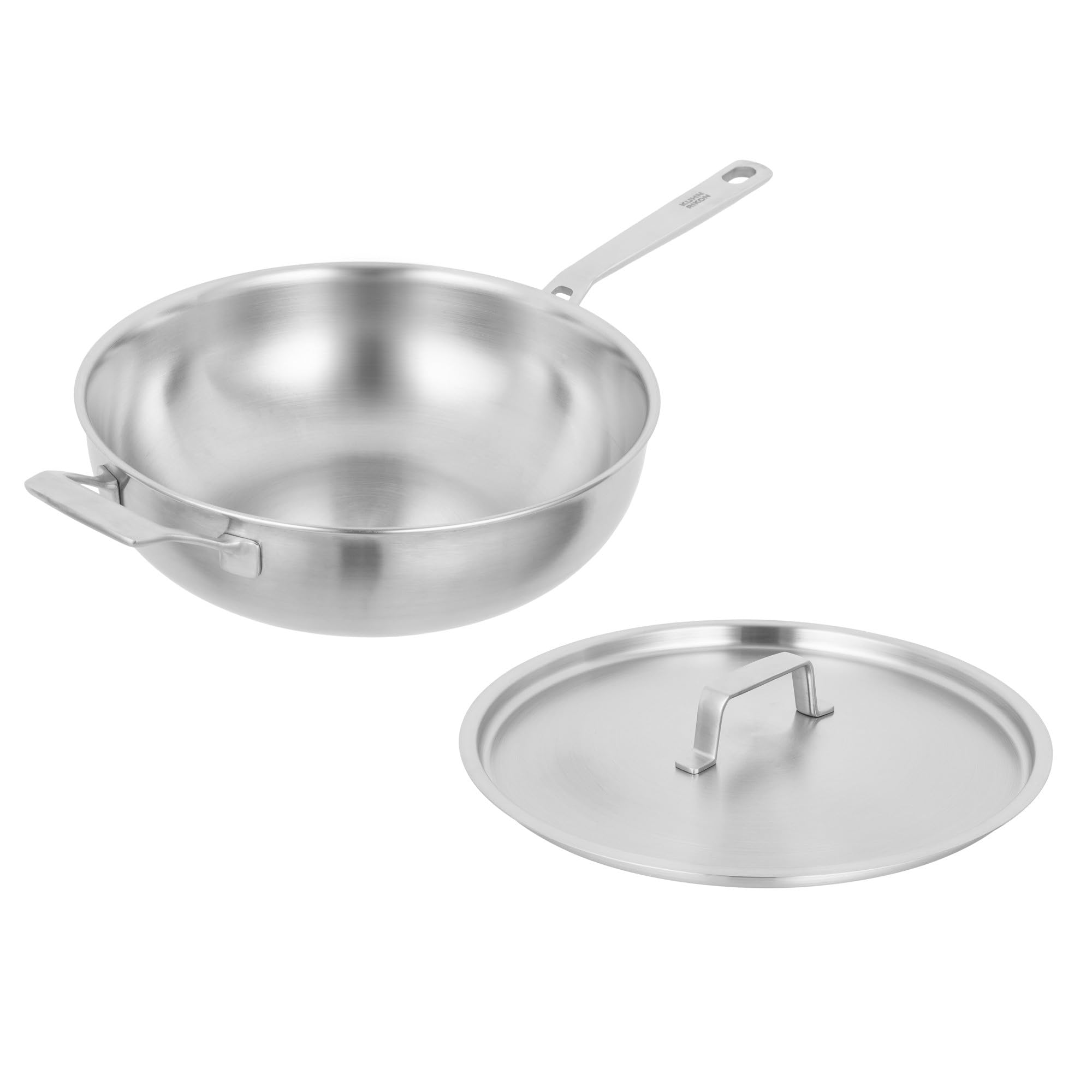 kuhn-rikon-culinary-fiveply-wok-28-cm-mit-deckel-edelstahl-induktion image 2
