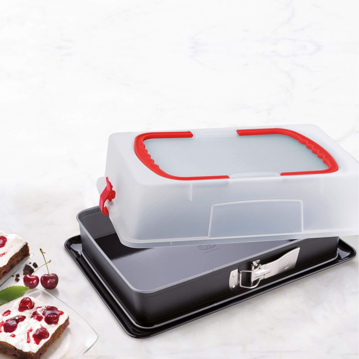 dr-oetker-back-idee-rechteckige-springform-38-cm-mit-servierboden-und-haube image 3