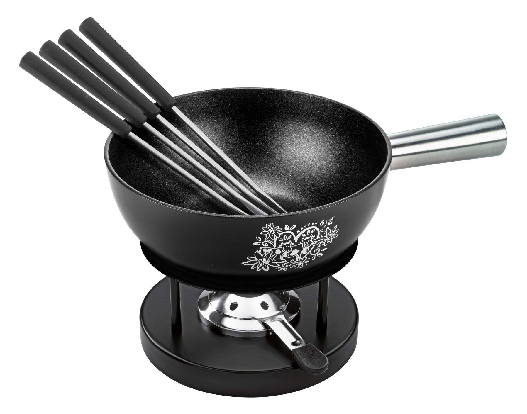 kuhn-rikon-k-sefondue-set-alpenliebe-22-cm-aluminium-mit-rechaud image 1