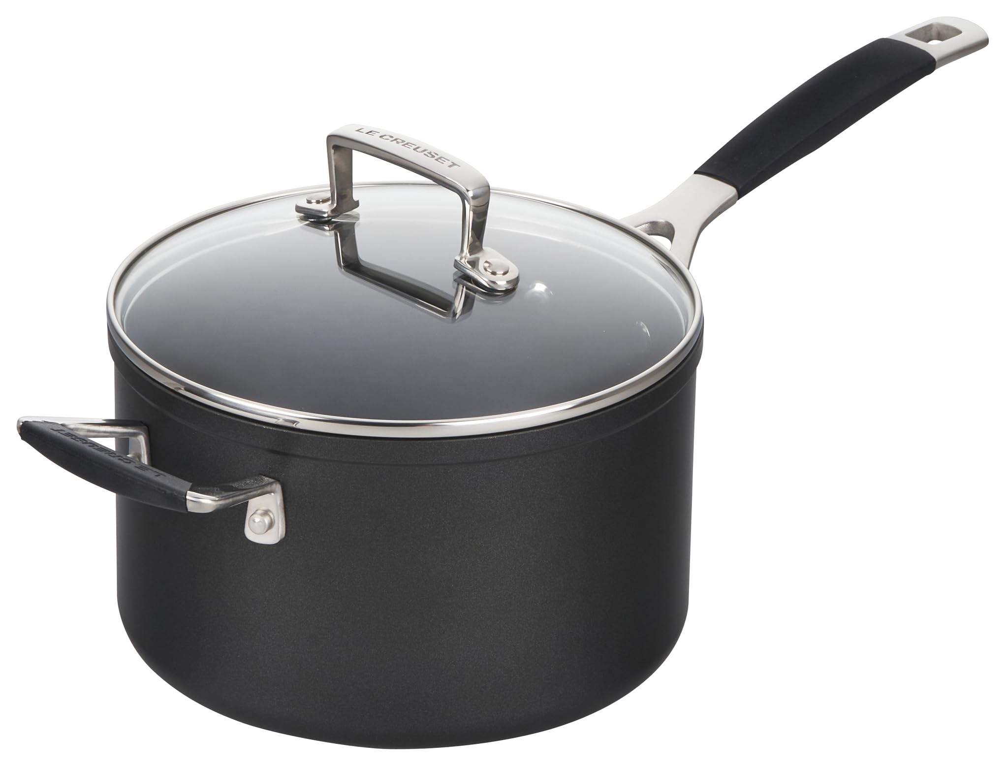 le-creuset-toughened-nonstick-pro-stielkasserolle-18-cm-schwarz image 6