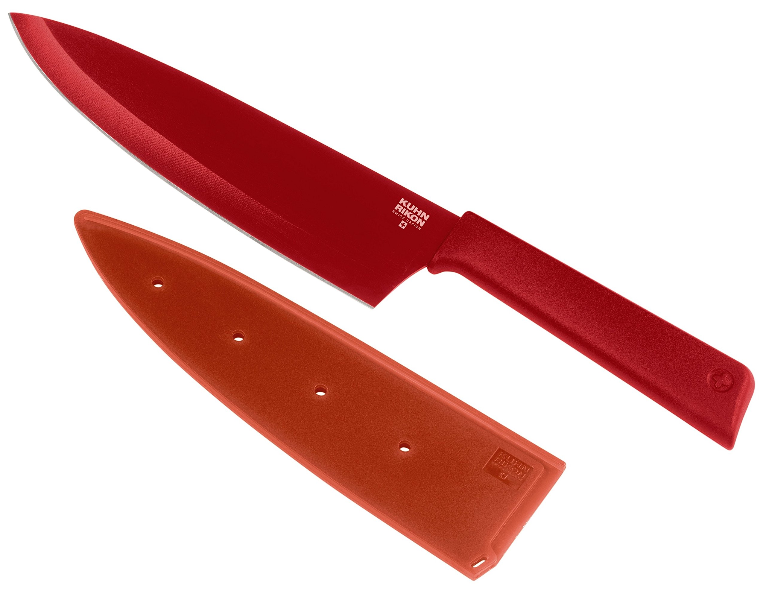 kuhn-rikon-colori-kochmesser-gerade-klinge-30-cm-grau-mit-klingenschutz image 5