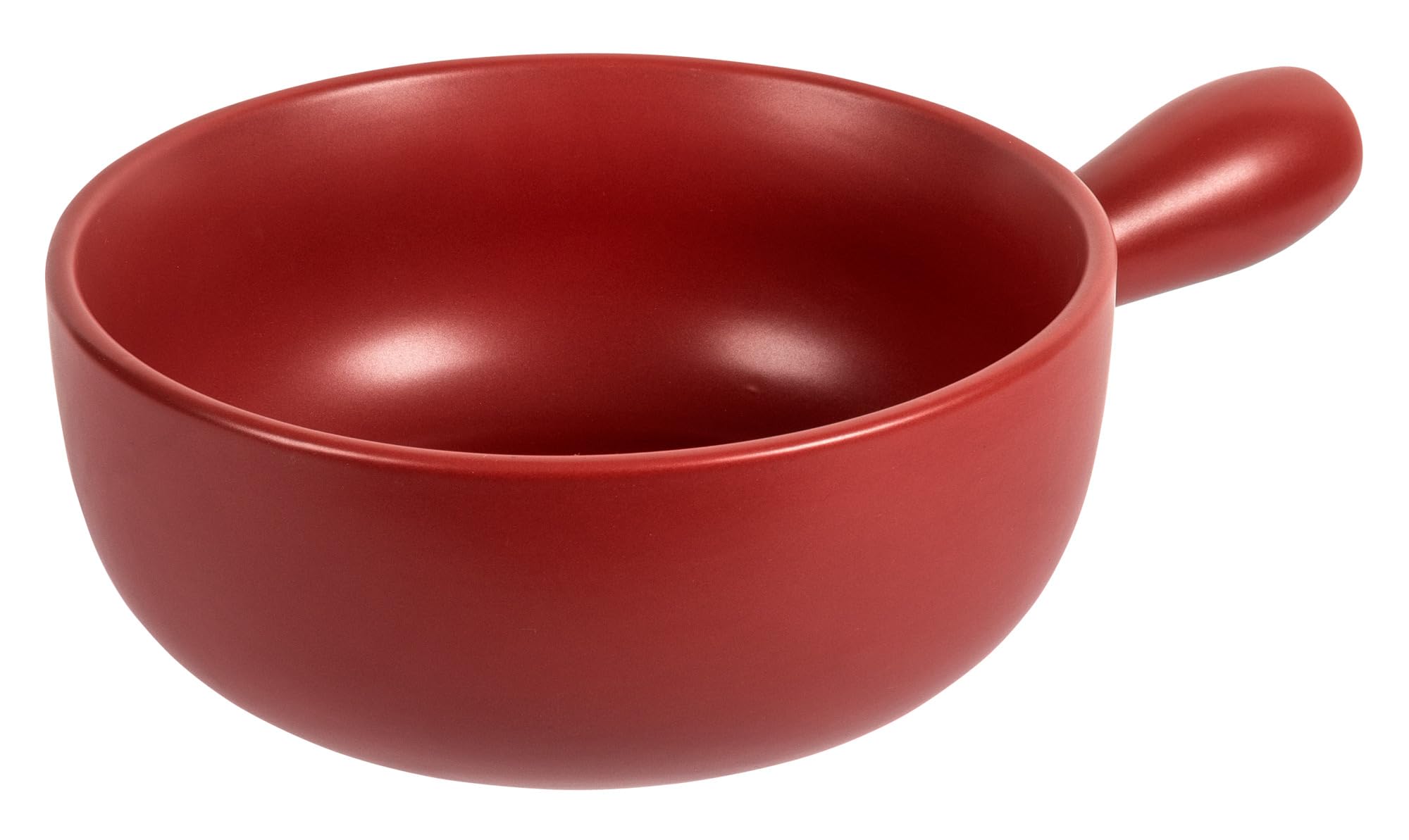 kuhn-rikon-classic-fonduetopf-rot-matt-23-cm-2-6-liter-ton-caquelon image 1