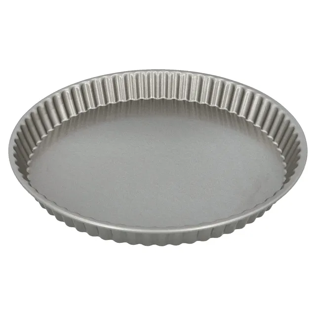birkmann-baker-s-best-quiche-tarteform-30-cm-karbonstahl-anthrazit image 1