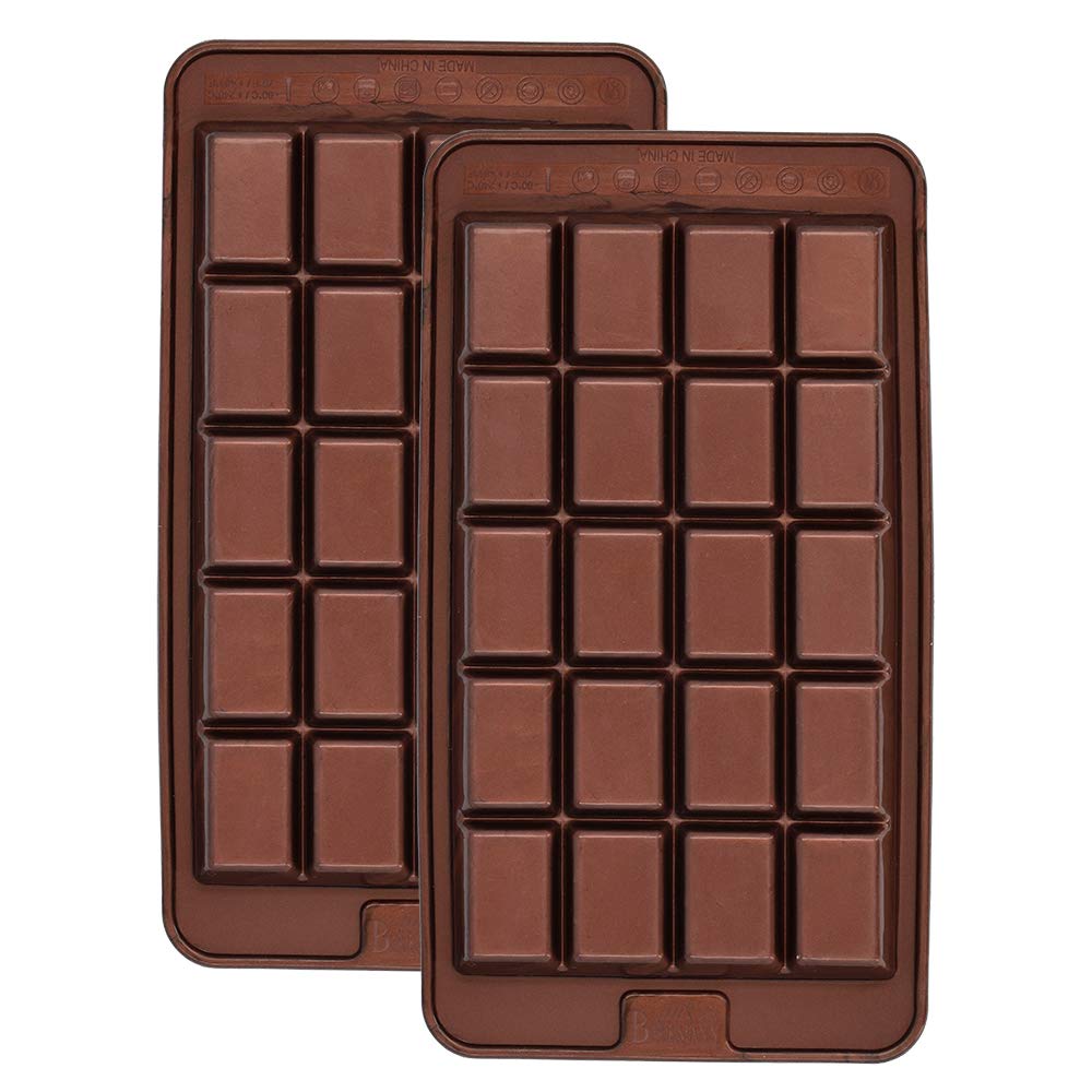 birkmann-chocolaterie-schokoladenform-tafel-2-teilig-silikon-21x11-7-cm image 1