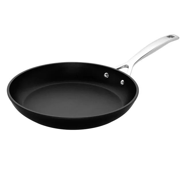 le-creuset-aluminium-antihaft-pfanne-flach-20-cm-anthrazit-silber image 1