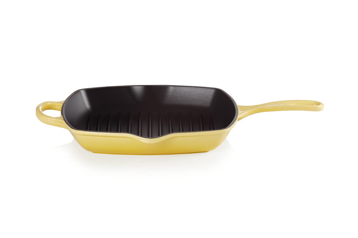 le-creuset-signature-gusseisen-grillpfanne-quadratisch-26-cm-induktion-karibik image 3