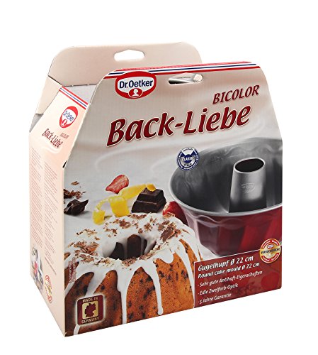 dr-oetker-gugelhupfform-22-cm-stahl-antihaft-grau-rot image 8