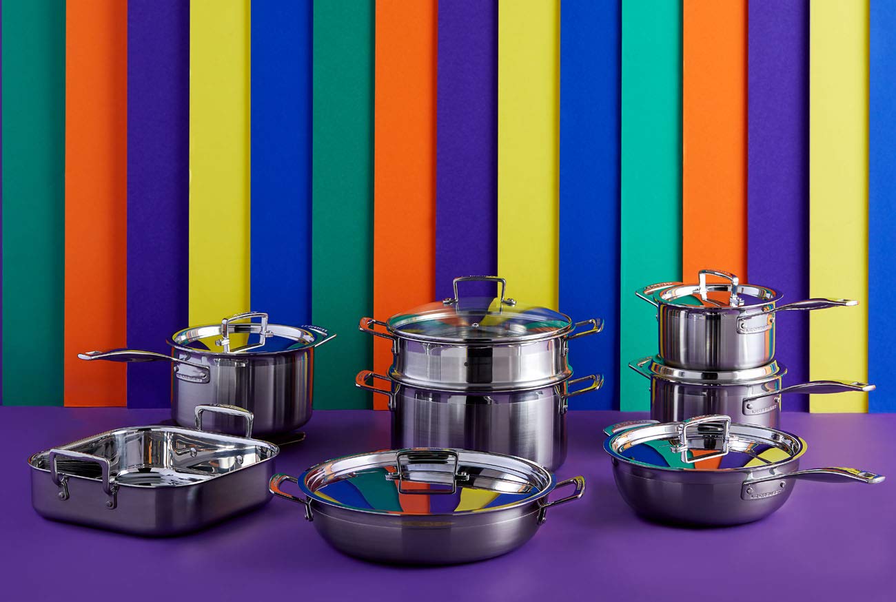 le-creuset-3-ply-edelstahl-fleischtopf-18-cm-2-3-l-mit-deckel-silber image 4