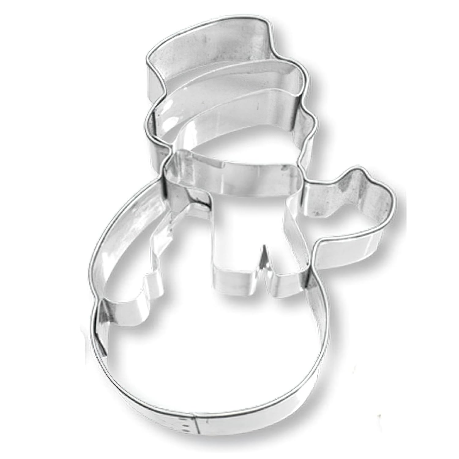 birkmann-pl-tzchen-ausstechform-schneemann-8-cm-edelstahl-mit-innenpr-gung image 1