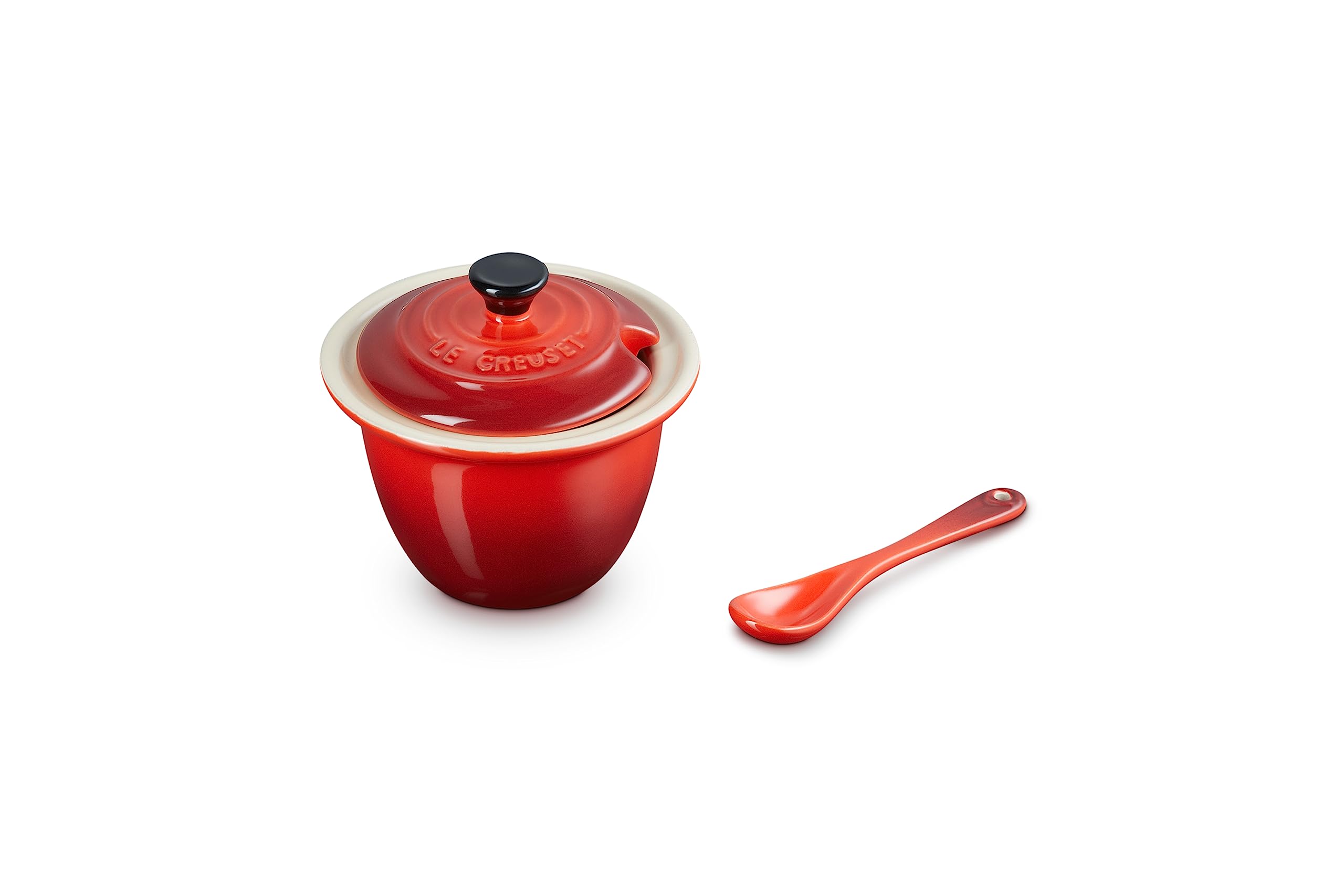 le-creuset-serviert-pfchen-mit-l-ffel-steinzeug-0-2-l-10-2-cm-ofenrot image 7