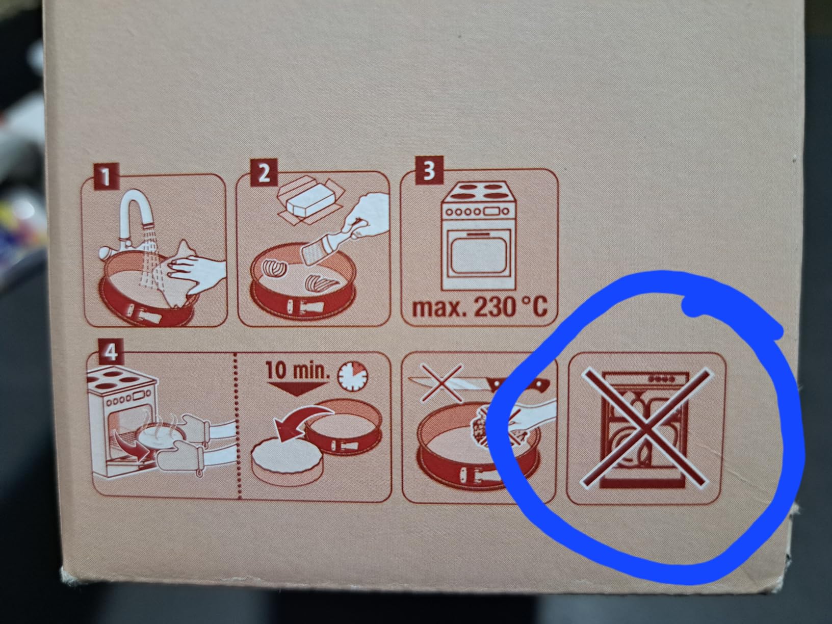 Mein Käsekuchen bleibt drin