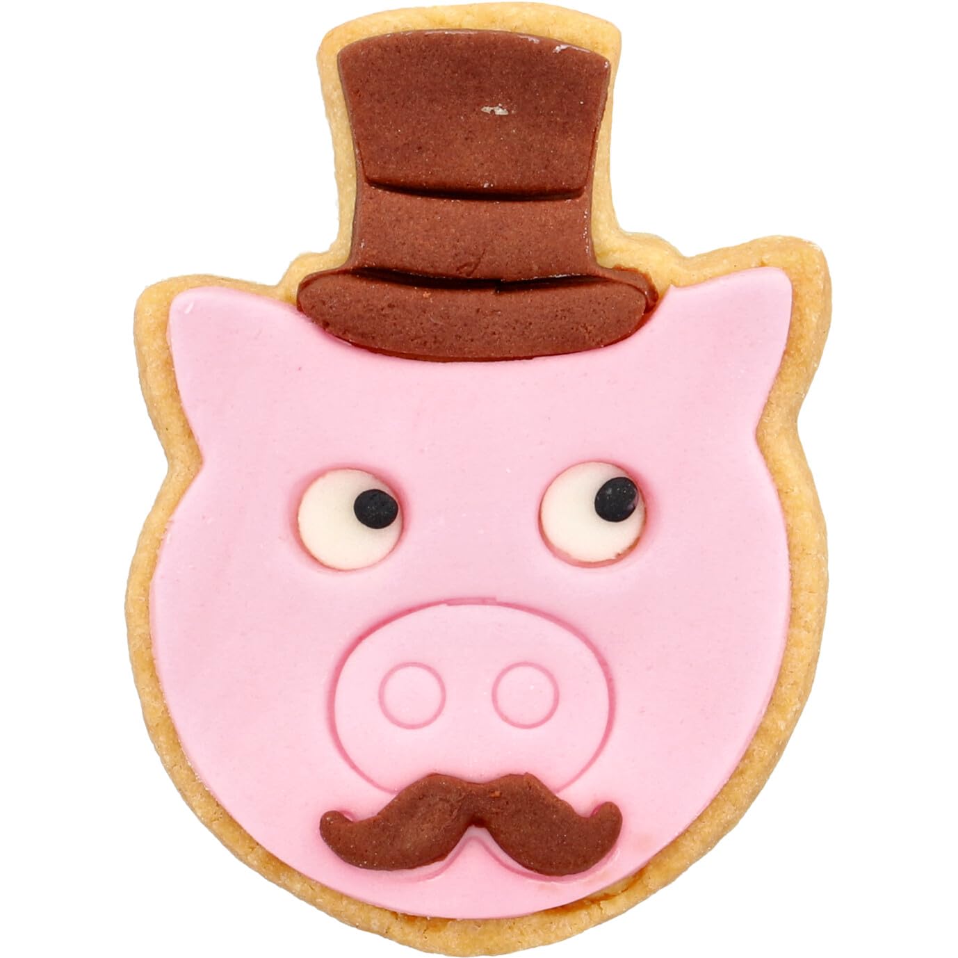birkmann-ausstechform-schweinchen-mit-zylinder-8-cm-edelstahl-pl-tzchenaussteche image 3