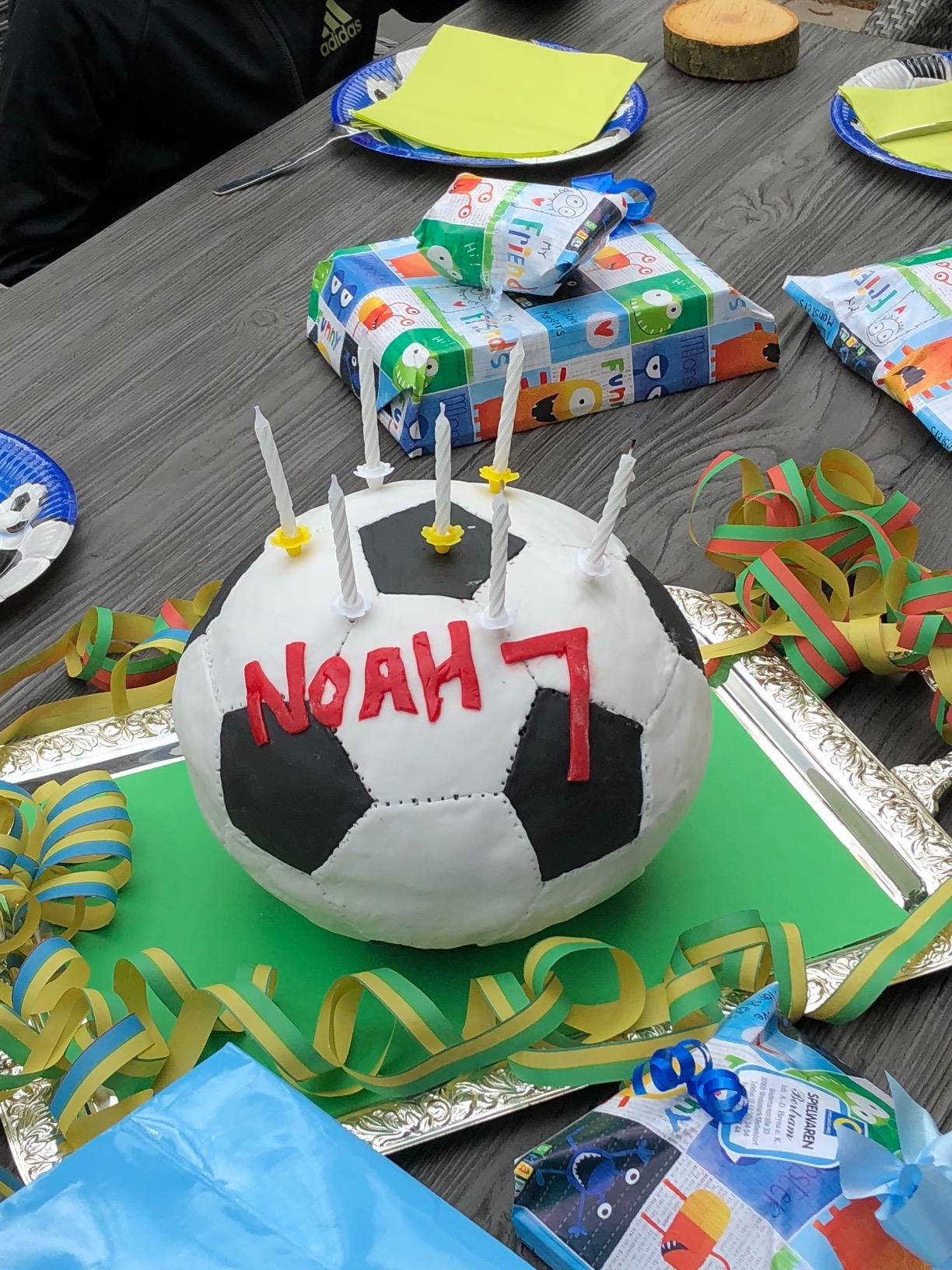Fußballkuchen wie vom Profi