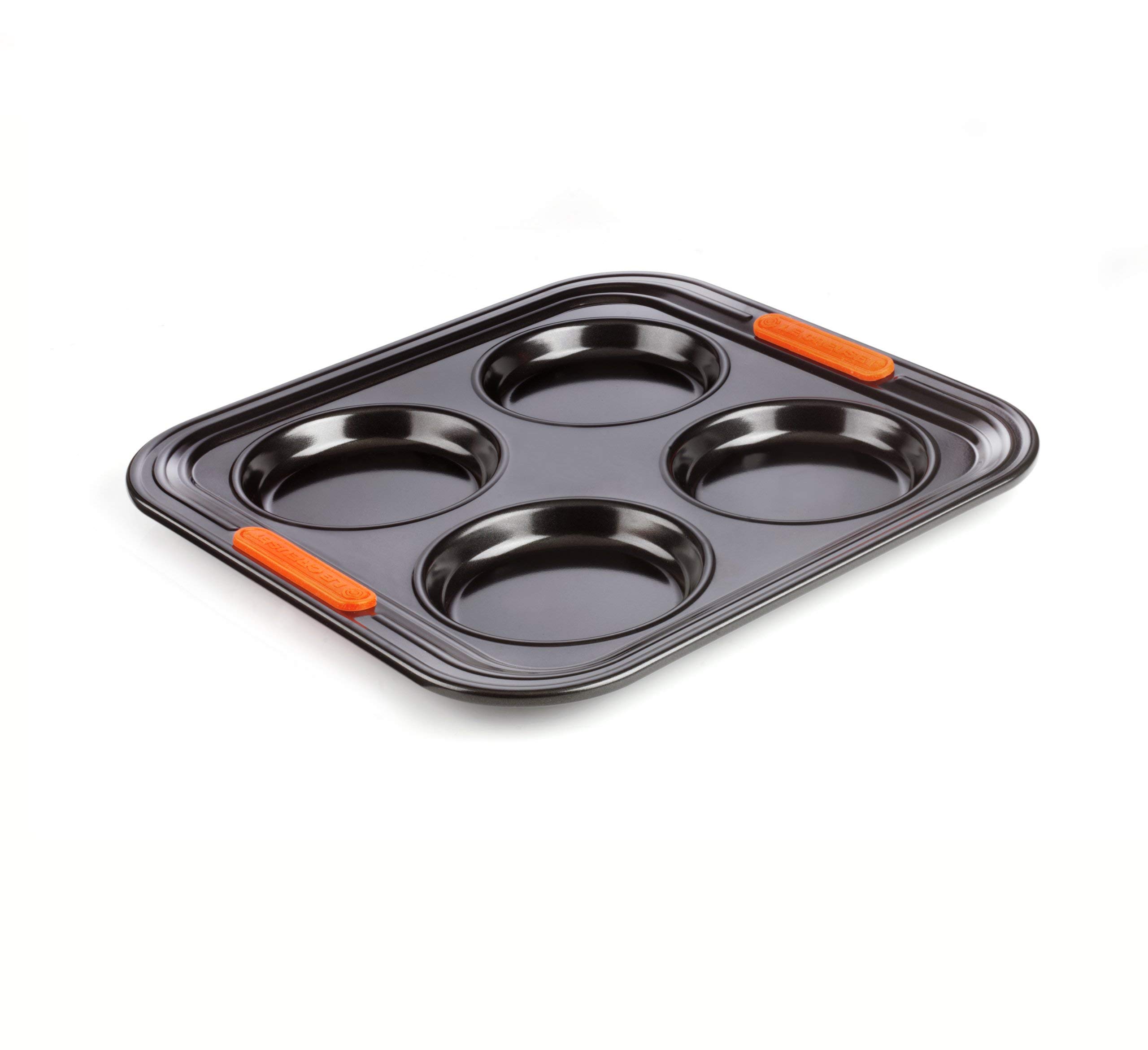 le-creuset-madeleine-form-antihaft-f-r-12-st-ck-karbonstahl-anthrazit-orange image 7