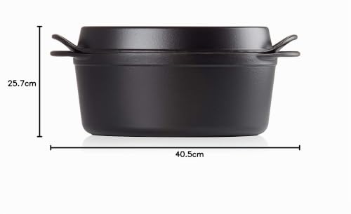 le-creuset-gusseisen-br-ter-doufeu-oval-32-cm-schwarz image 6