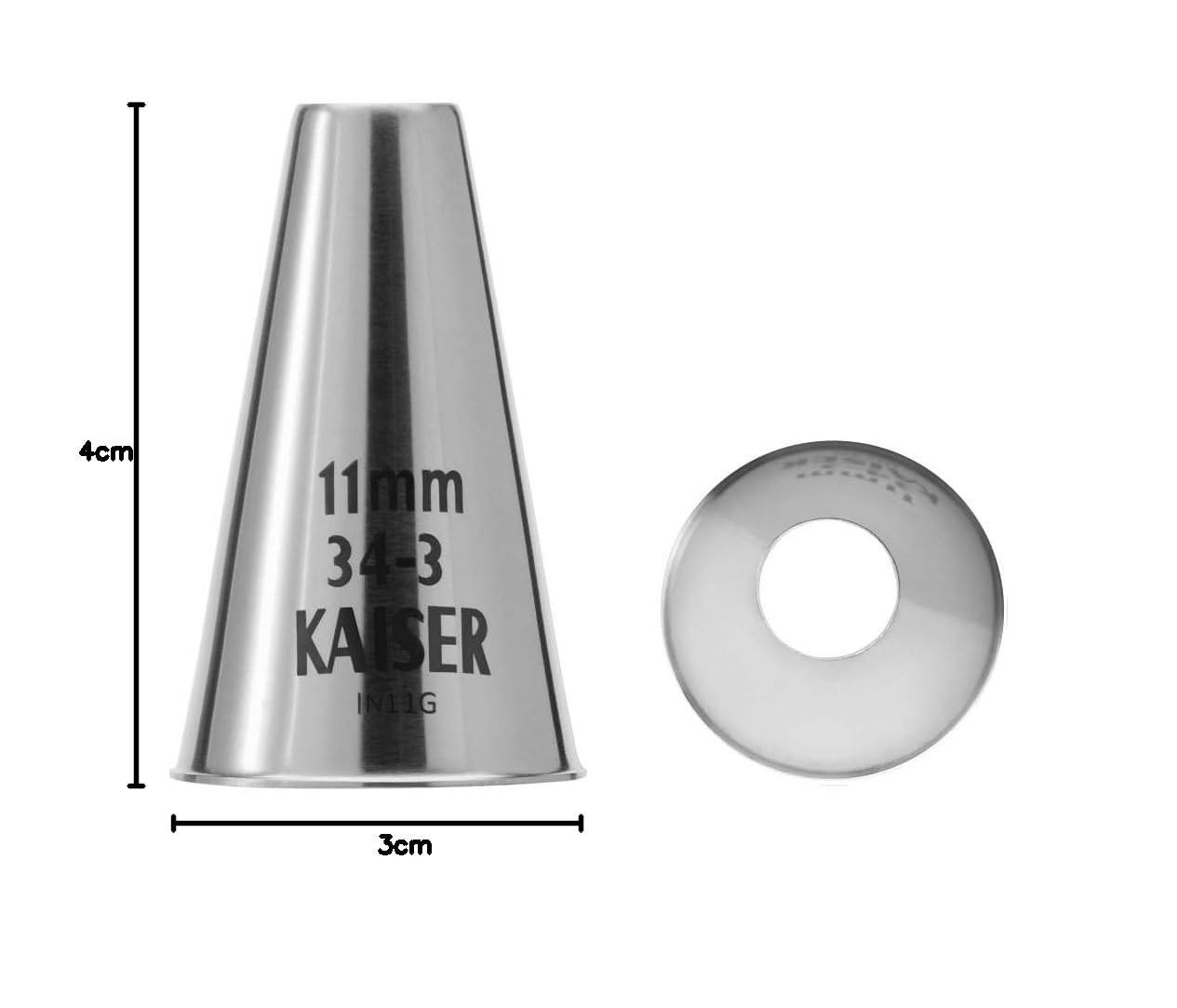 original-kaiser-locht-lle-11-mm-spritzt-lle-aus-edelstahl-rostfrei image 2