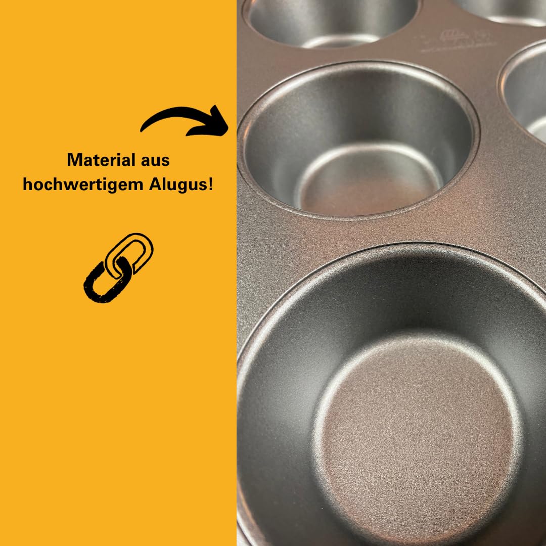 birkmann-easy-baking-muffinform-12-fach-37-x-26-cm-karbonstahl-antihaft-grau image 7