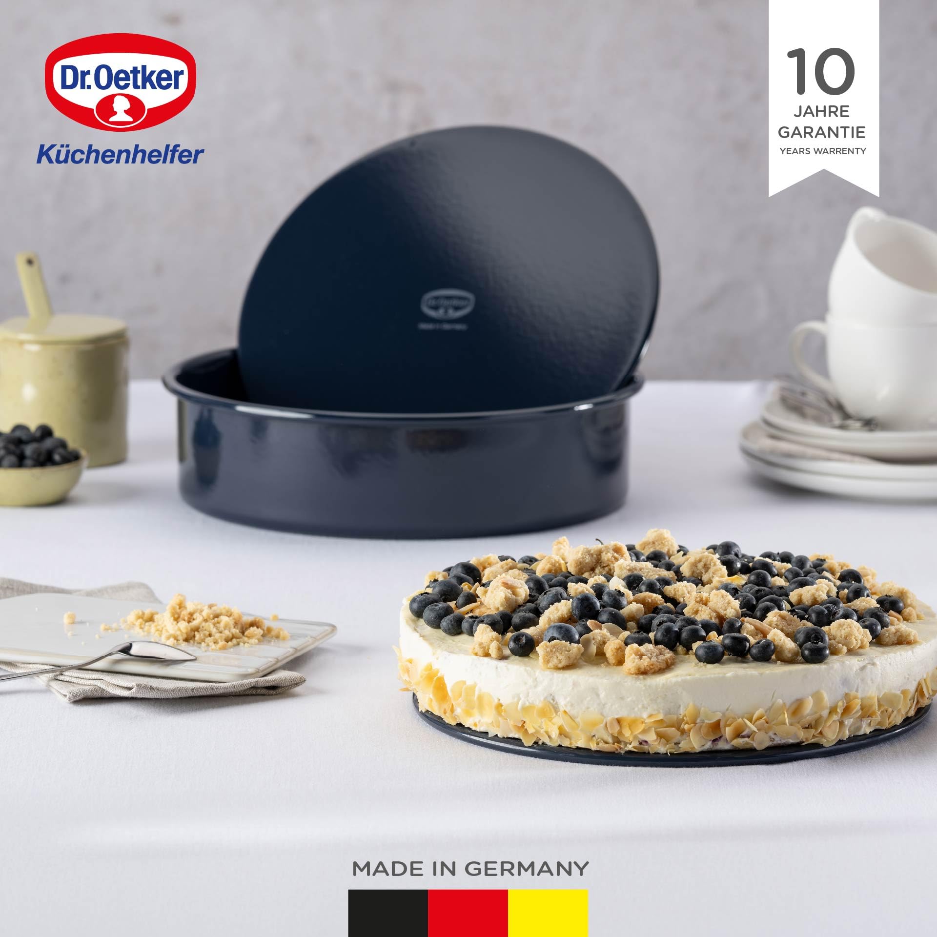 dr-oetker-back-liebe-emaille-backform-mit-hebeboden-28-cm image 7