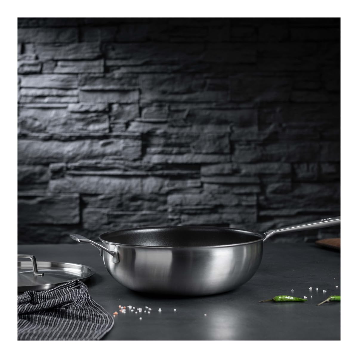 kuhn-rikon-culinary-fiveply-wok-28-cm-edelstahl-induktion-mit-deckel image 6