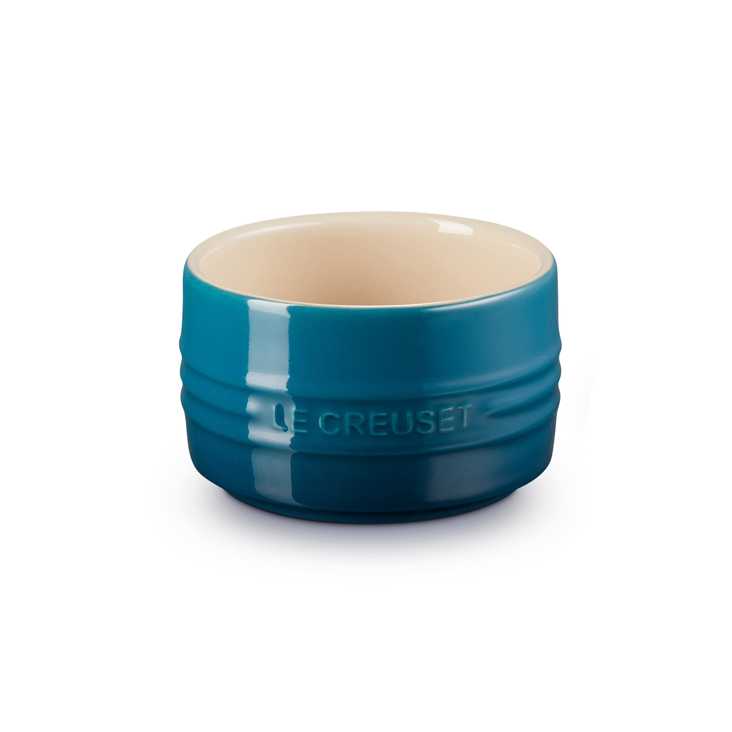 le-creuset-stapelbares-f-rmchen-steinzeug-200-ml-deep-teal image 1