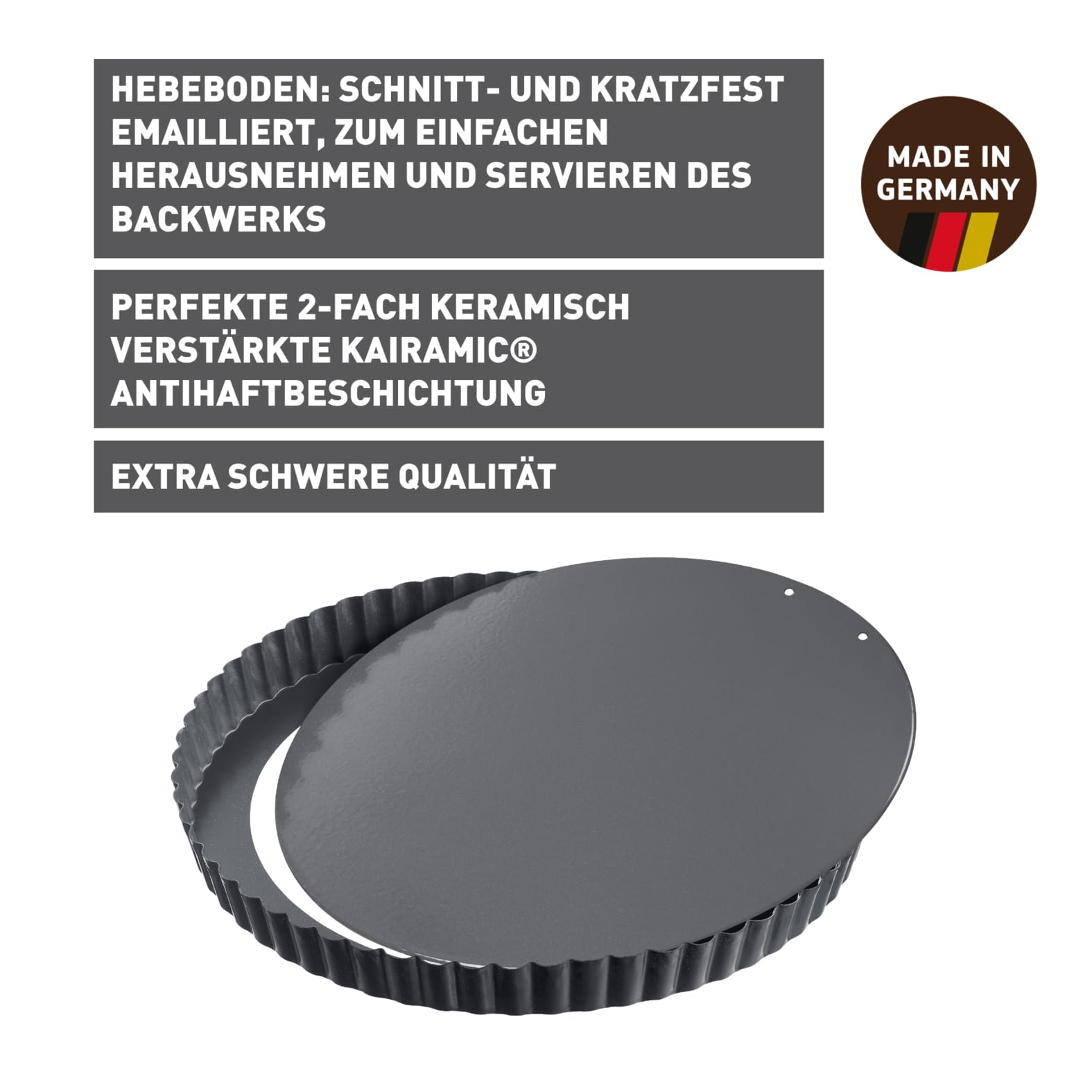 original-kaiser-la-forme-plus-tarteform-mit-hebeboden-28-cm-quicheform-antihaftb image 2